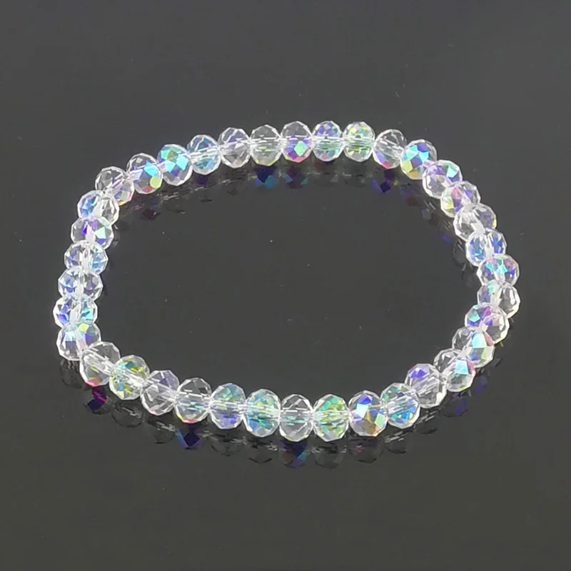 Artificial Austria Crystal Bracelet Fashion Shiny Stone Beads Elasticity Rope Strand Bracelets for Women Jewelry beaded bracelet,stone bead bracelet,crystal bracelet