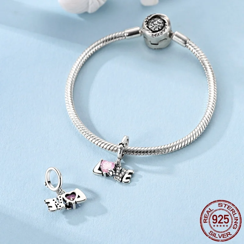 Neue 925 Silber Charms Perlen Original Früchte Wahrzeichen Gebäude Anhänger Fit Frau Schmuck Geschenke Für Armband DIY Machen – Detail 9