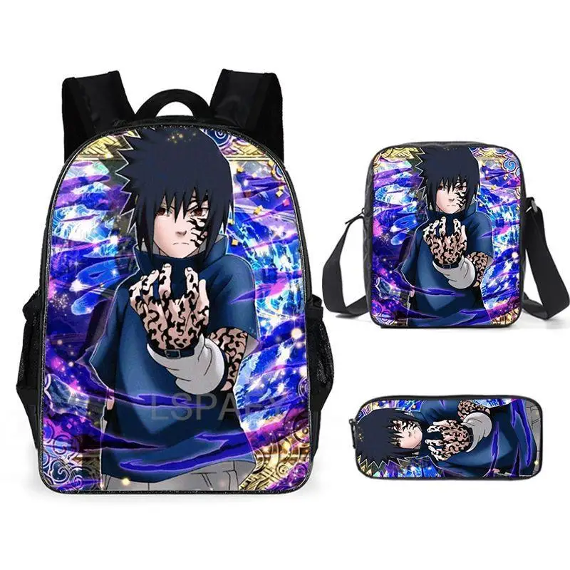 Nylon Hokage Uzumaki Naruto Cosplay Anime Dos Desenhos Animados Mochila Com  Zíper Bolsa De Ombro Viagem - Desconto no Preço