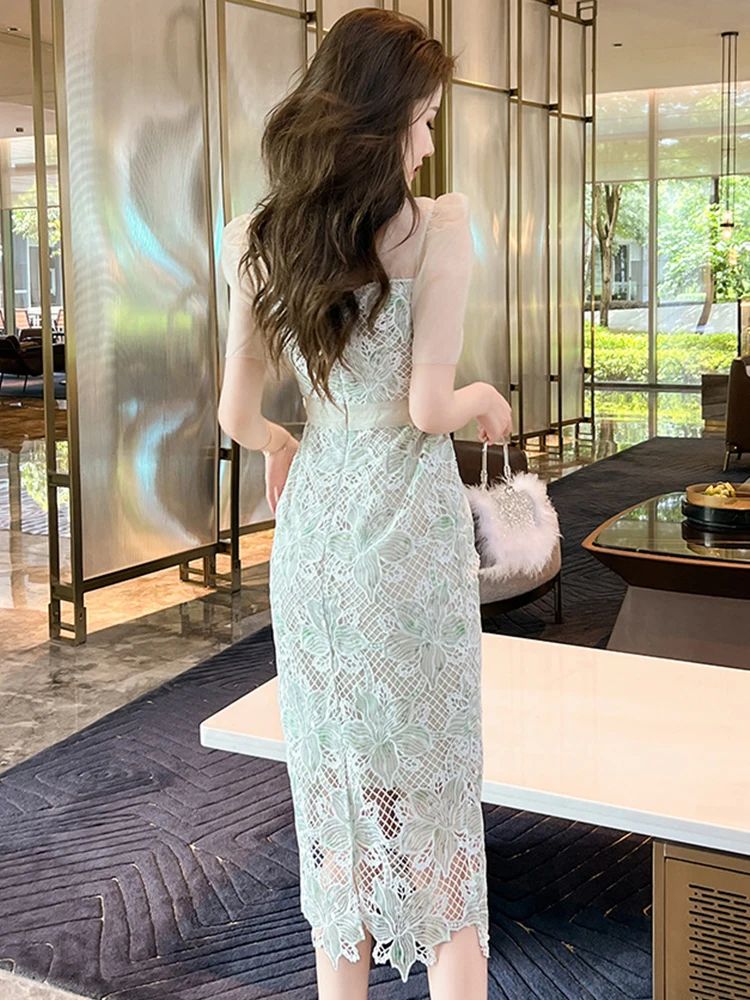 New Summer Women's Clothing Sexy Evening Formal Occasion Dress Mujer Chic Square Collar Slim Midi Party Prom Robe Vestido Street - AliExpress 200000345 New Summer Women's Clothing Sexy Evening Formal Occasion Dress Mujer Chic Square Collar Slim Midi Party Prom Robe Vestido Street - AliExpress 200000345