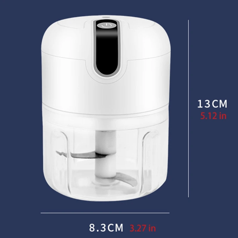 Multifunctionele Knoflook Chopper Groentesnijder Draagbare Elektrische Vleesmolen Keuken Mini Voedsel Snijmachine en Chopper