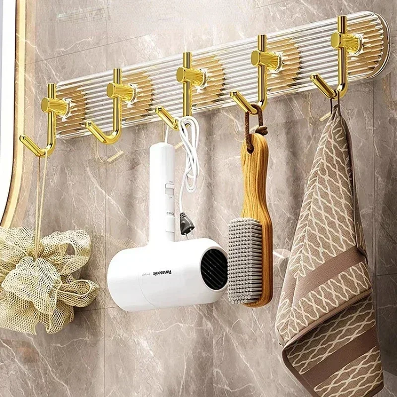 Bathroom Hooks Self-adhesive Towel Bag Holders Clothes Hanger self adhesive hooks multifunctional hooks towel holder self adhesive wall hooks