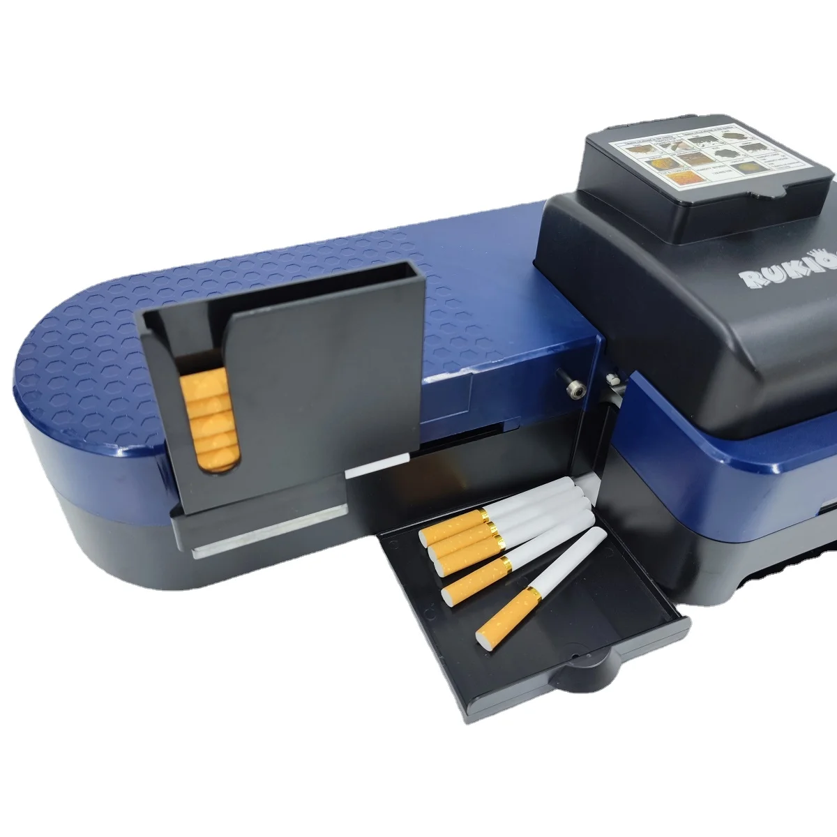 Automatic cigarette rolling machineelectric cigarette rolling machine10 cigarettestime8 mm pipe tobacco rollinglarge household diy clearance