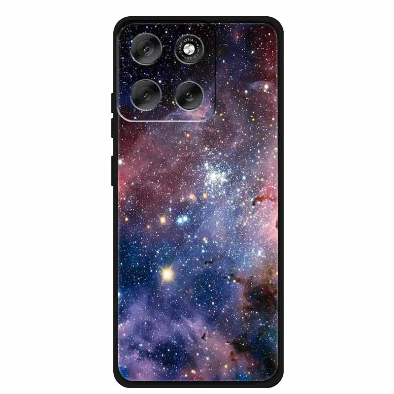 Luxury Silicone TPU Etui Cover - Soft Pink Anime Back Case