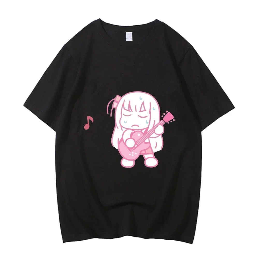 

Bocchi the Rock Hitori Bocchi Cotton High Quality EU Size top anime men t shirt 2000s comic manga unisex clothes