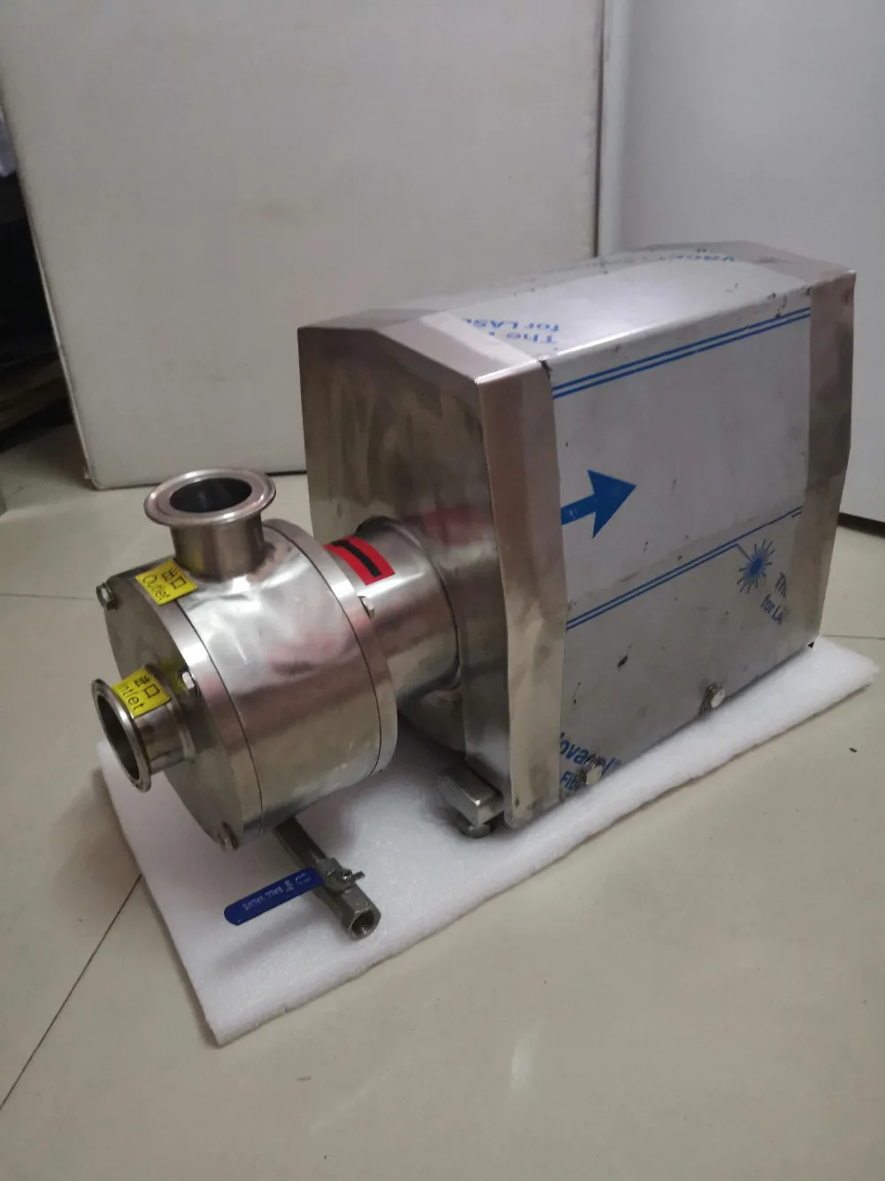 TRL1-100 Pipeline High Shear Emulsifying Pump | 2.2KW Single Stage Inline Emulsion Pump detail image 2