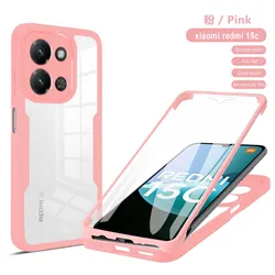 Durable 360° Protection Anti - Shock Phone Case - Redmi A5 4G (EU 173mm) (Pink)