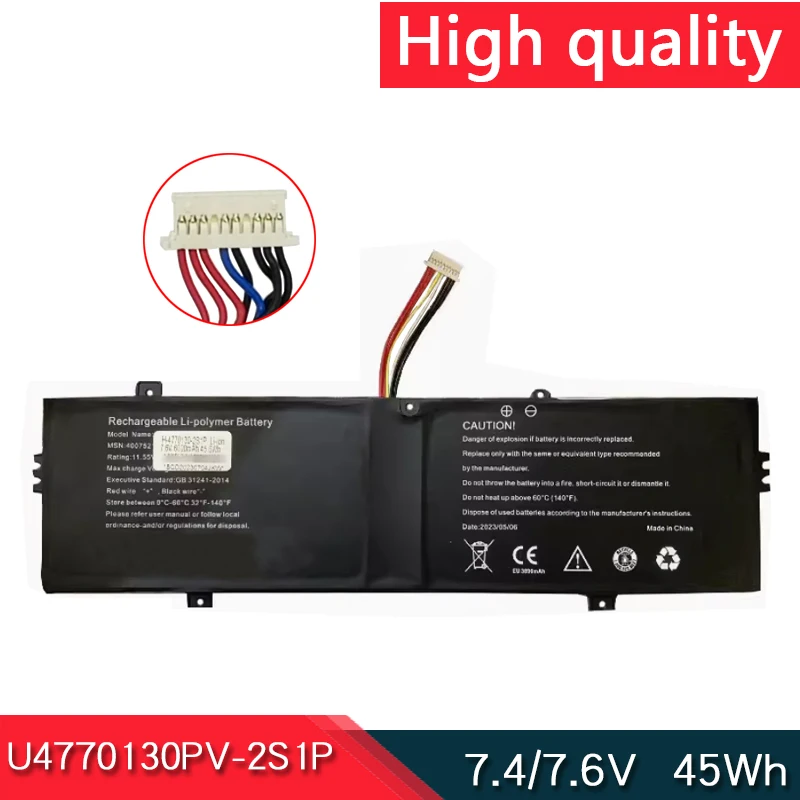 Nuova Batteria Per Laptop U4770130Pv-2S1P Per Teclast F7 Plus 3 10Pin 8 Linee