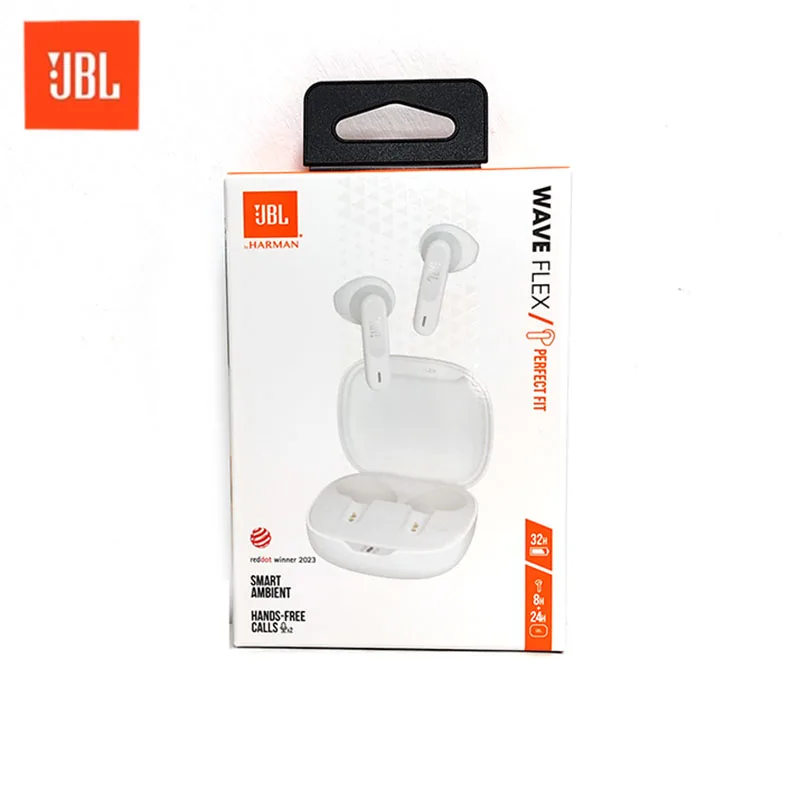 JBL WAVE FLEX true wireless Bluetooth headset Bluetooth 5.2 32 hours battery life IP54 dustproof waterproof touch band mic