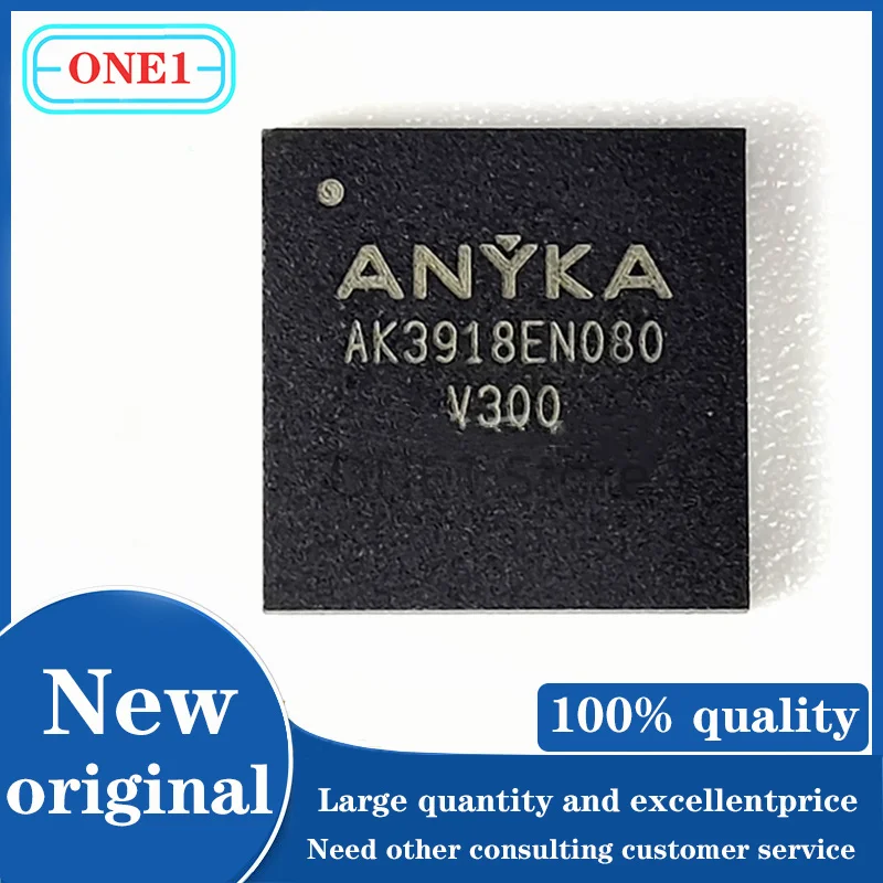 

1PCS/lot New original AK3918EN080V300 AK3918EN080 QFN80 IoT camera chip