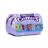Smiling Critters Smiling Animal Big Mouth Purple Cat Primary School Student Pencil Bag Cross-border Goods Game Stationery Box 2