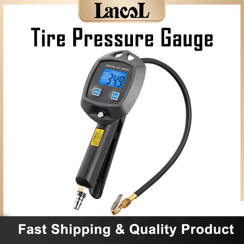 BWE02 Tire Pressure Gauge Digital Display Highprecision Monitoring