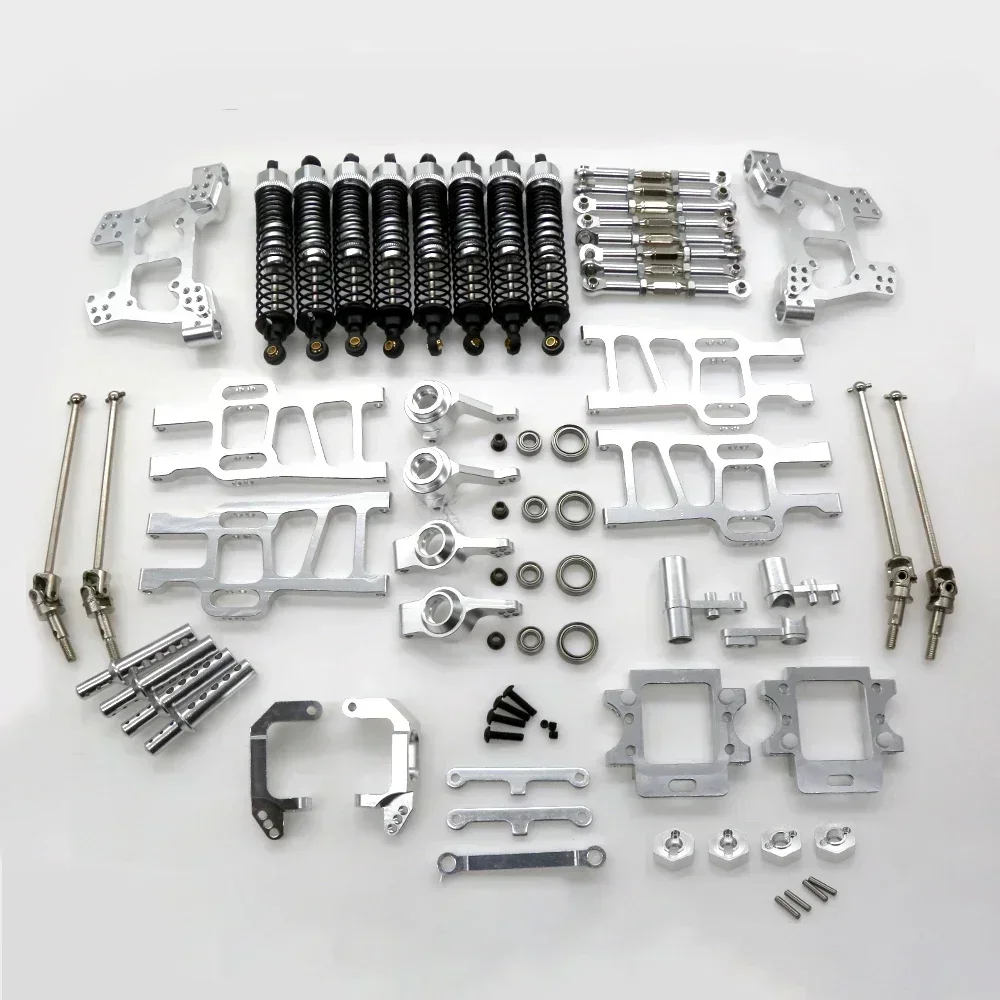 Kit de roues et pneus RC 1/10 pour HSP 94108 94110 94111 - Bleu