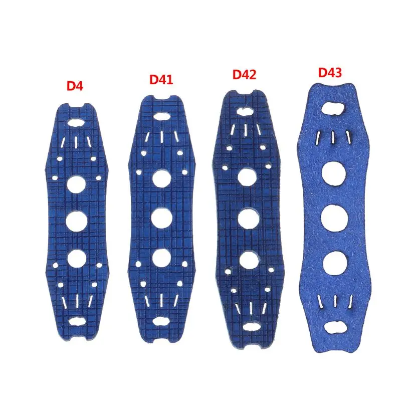 

F1FD 10 Pcs Catapult Microfiber Leather Bags Flat Rubber Band Leather Pocke