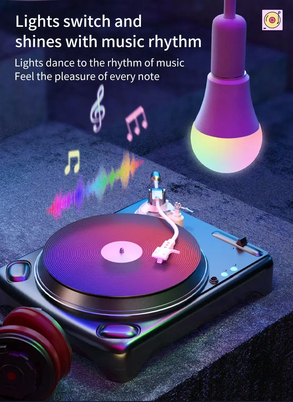 Description Picture 6 of itemTuya Smart WiFi LED Light Bulbs 220V 110V 10W 15W E27 Smart Life APP Alexa Google Home Voice Control Dimmable Home Party Decor