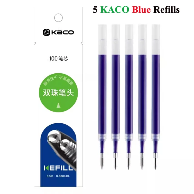 5pcs KACO Blu ink