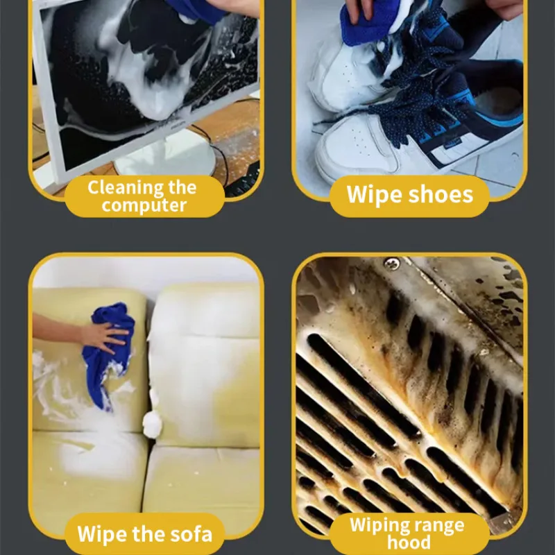 Multifunctional Foam Cleaner High-efficiency Foam Cleaning Car Interior Seat Stain Removal Cleaner Ceiling