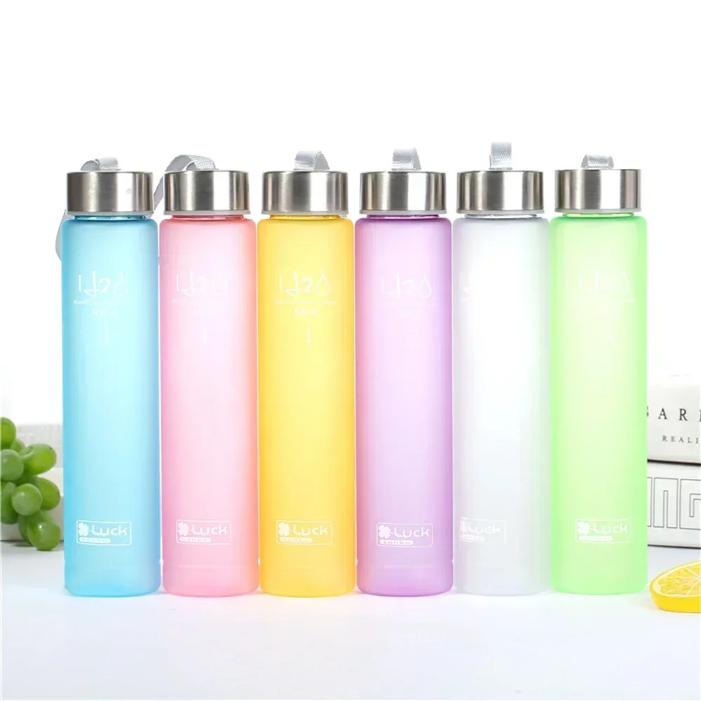 Plastic Water Bottle Drinking Portable Termos Sports Drink Items Tea Cup Kitchen Tools School Use Air Up Shaker Gourdes D’eau