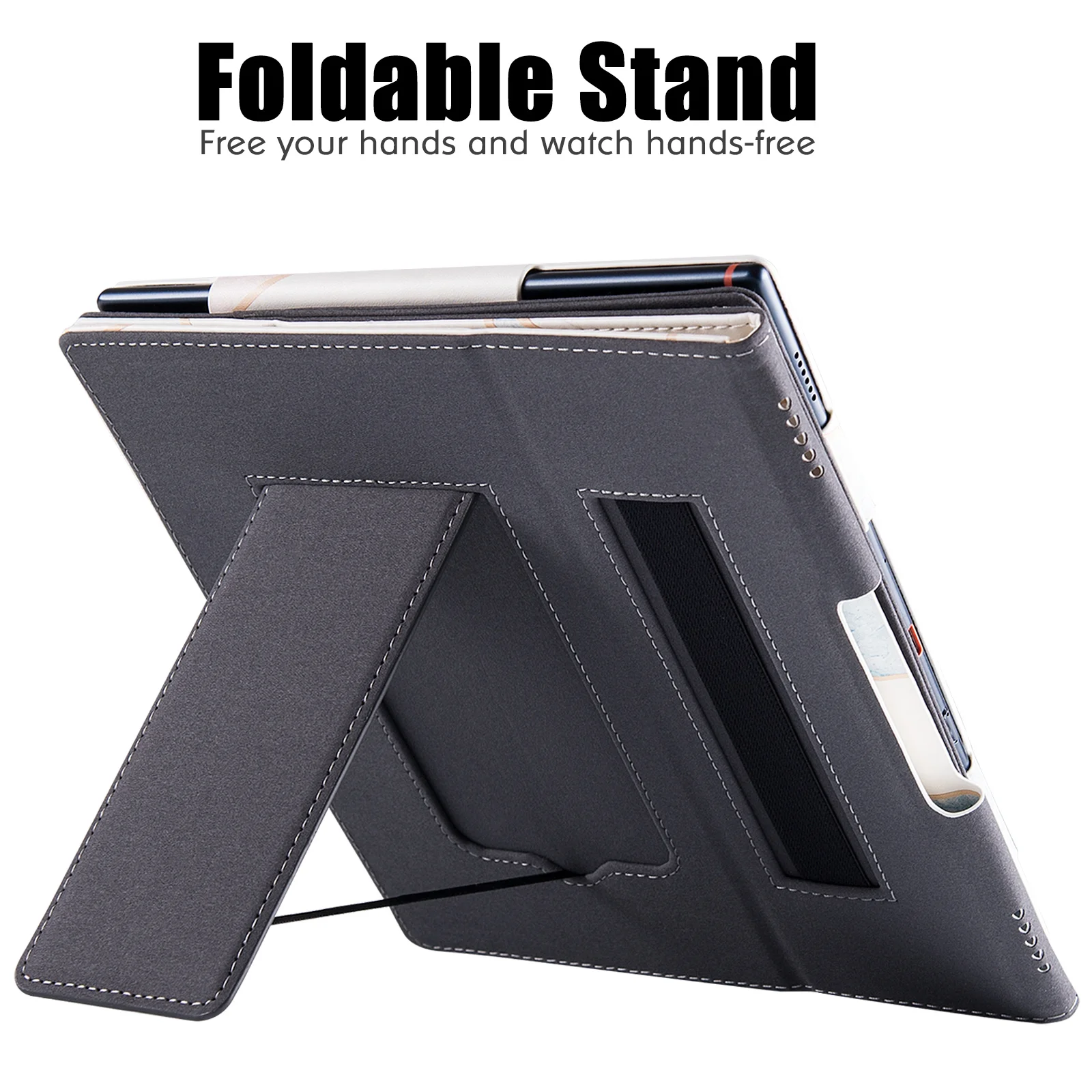 Couro Stand Case para Tablet Capa de Manga com Auto Dormir And Wake Onyx Boox Note Nota Air3 c Nota Air2 Nota Air2 Plus Epaper 103 pu - Imagem 4