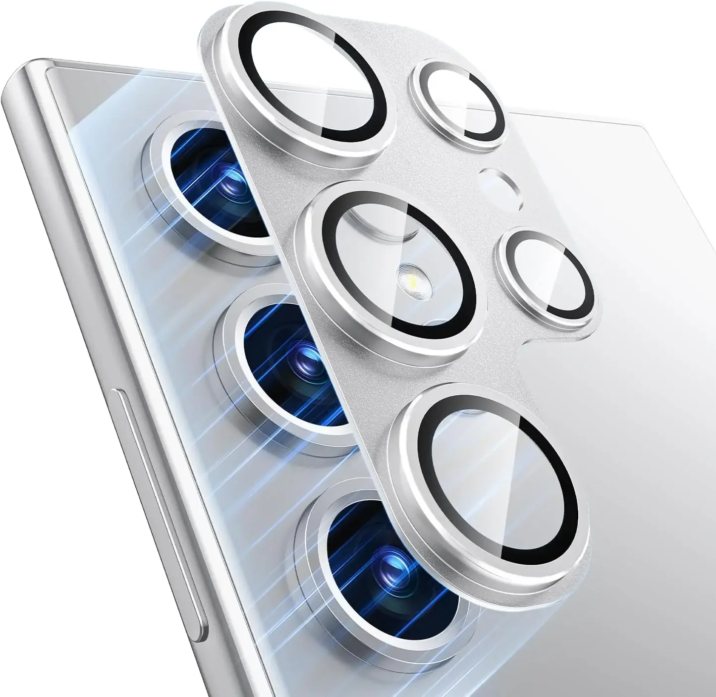Premium Metal Camera Lens Glass Protector - Durable Lens Cover Accessories