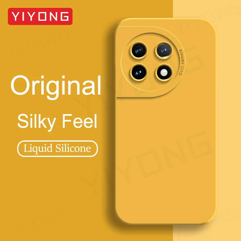 Silky Liquid Silicone Shockproof Phone Case - YIYONG