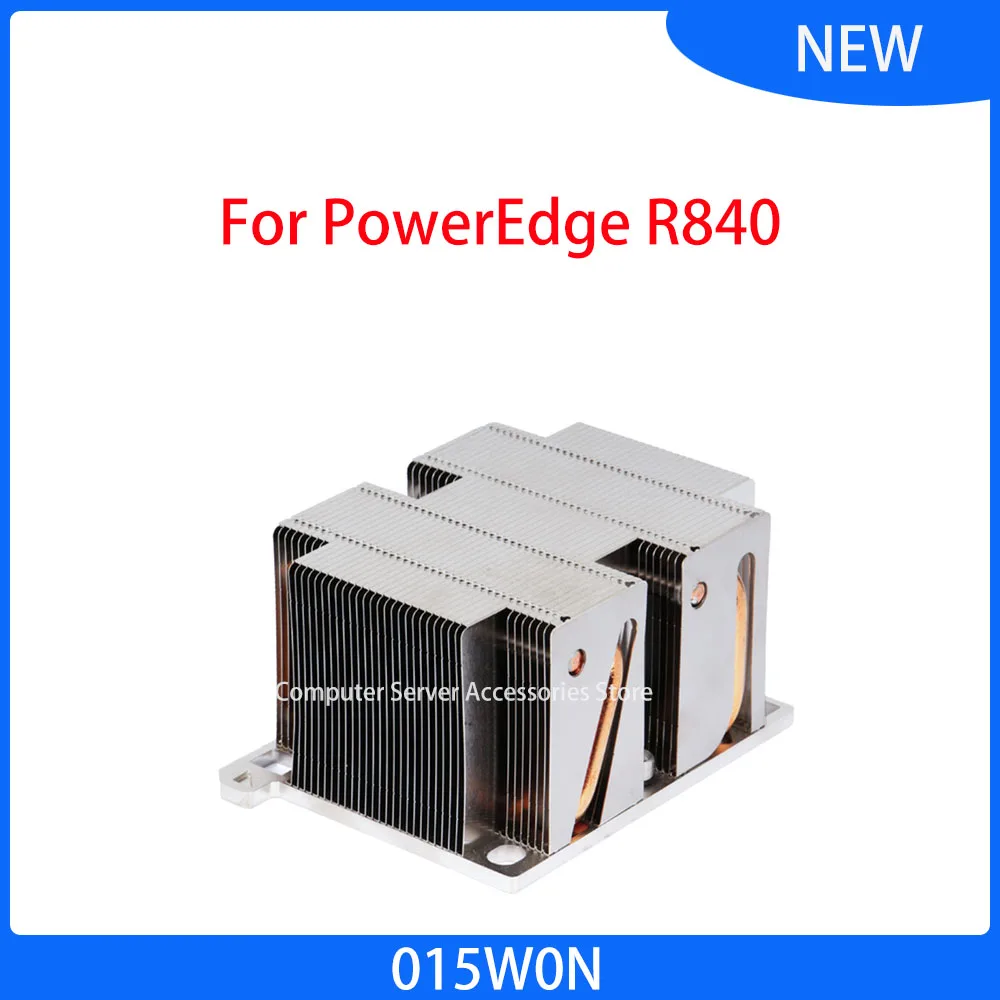 Оригинальный новый для EMC PowerEdge R840 серверный винтовой радиатор 15W0N 015W 0N