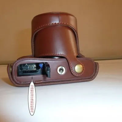 Custodia Per Fotocamera In Pelle Custodia Per Custodia Per Custodia Per Sony Rx1Rii Rx1R2 Rx1M2 Rx1 M2 Custodia Protettiva Per Batteria Aperta