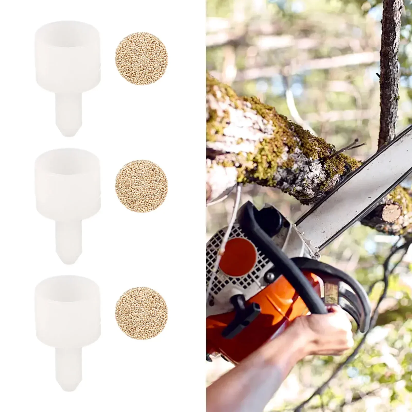 Husqvarna用燃料タンクベントブリーザー、チェーンソーアクセサリー