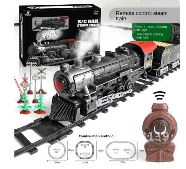2.4G التحكم عن بعد مجموعة السكك الحديدية الكهربائي...