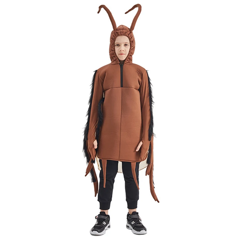 Animal Cockroach Cosplay Costume Halloween Funny Christmas Jumpsuit For Adult Kids Stage Performance Carnival Uniform cosplay costume