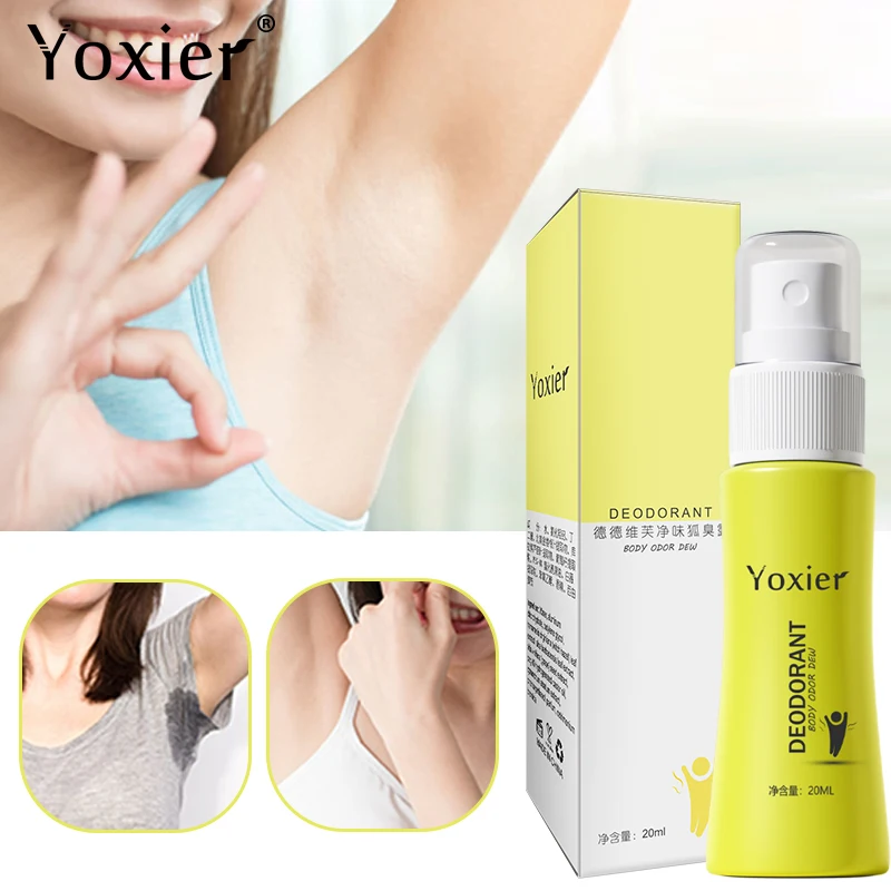 

Natural Deodorant Spray Perfume Remove Body Odor Anti Perspiration Deodorant Serum Persistent Fragrance Skin Care Portable 20ml
