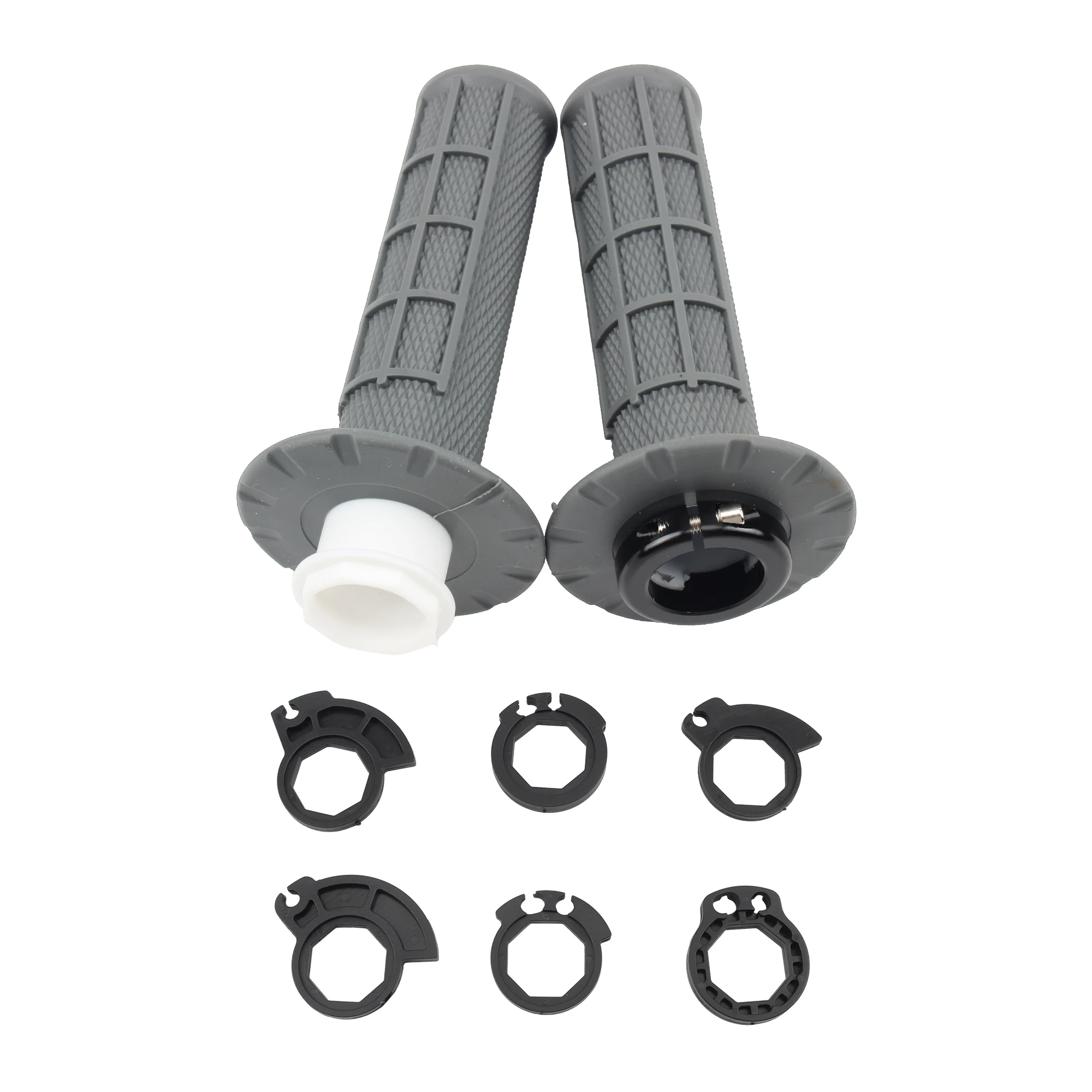 Motorfiets handvat gel rubber remgreep geschikt voor crf exc yzf protaper protaper conische cross split bike-black_blue