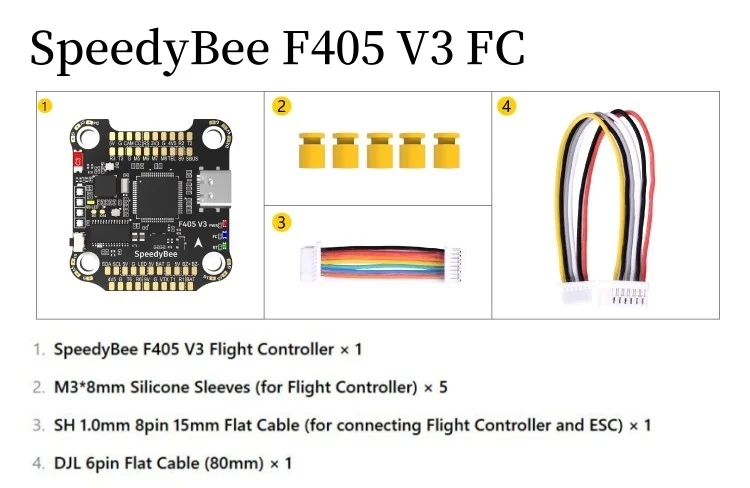 SpeedyBee F405 V3 55A 60A Stack ESC FC Drone FPV Pièces