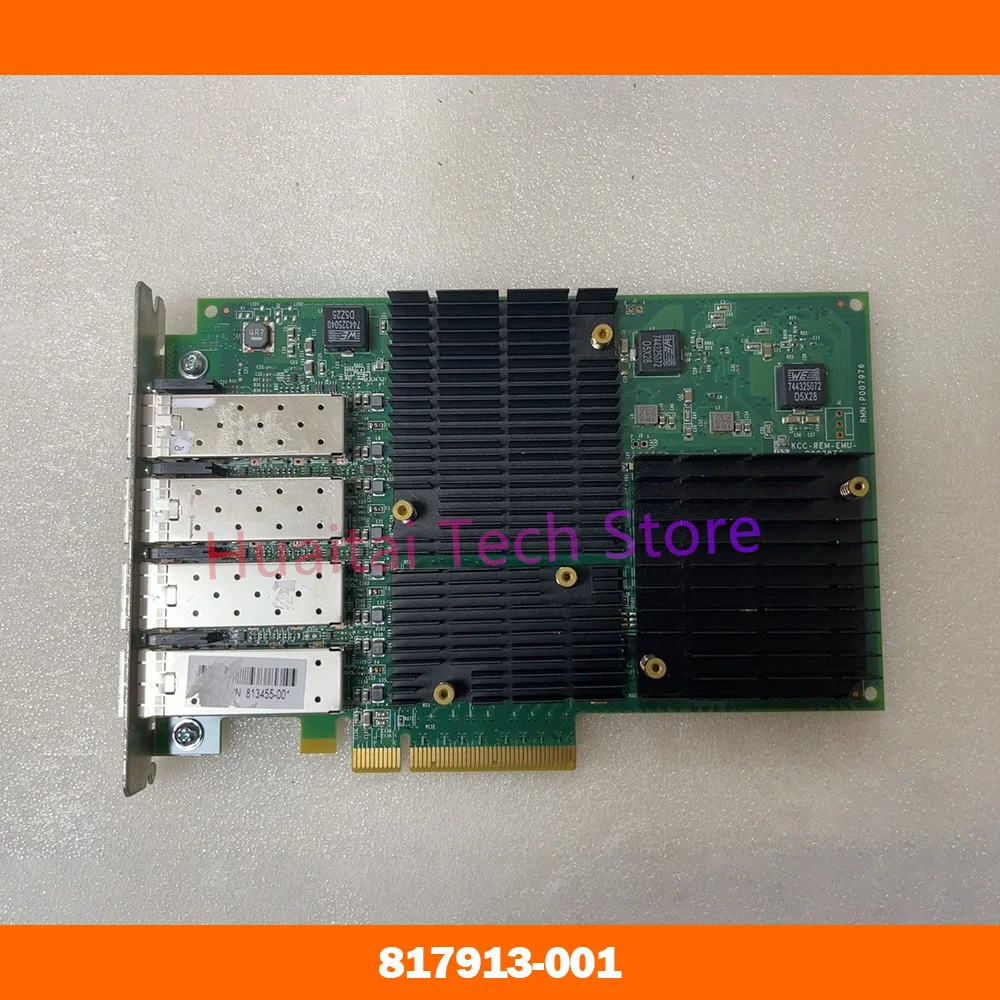 

For HP 3PAR 8000 4-PT 4-port 16GB FC Optical Brazing Card 817913-001 H6Z00A LPE16004-MX