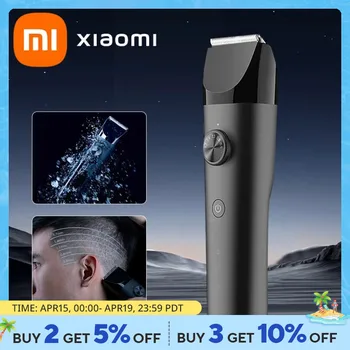 샤오미 미지아 헤어 트리머 기계, IPX7 방수 전문 무선 남성 전기 헤어 커팅, 이발 트리머 상품 이미지