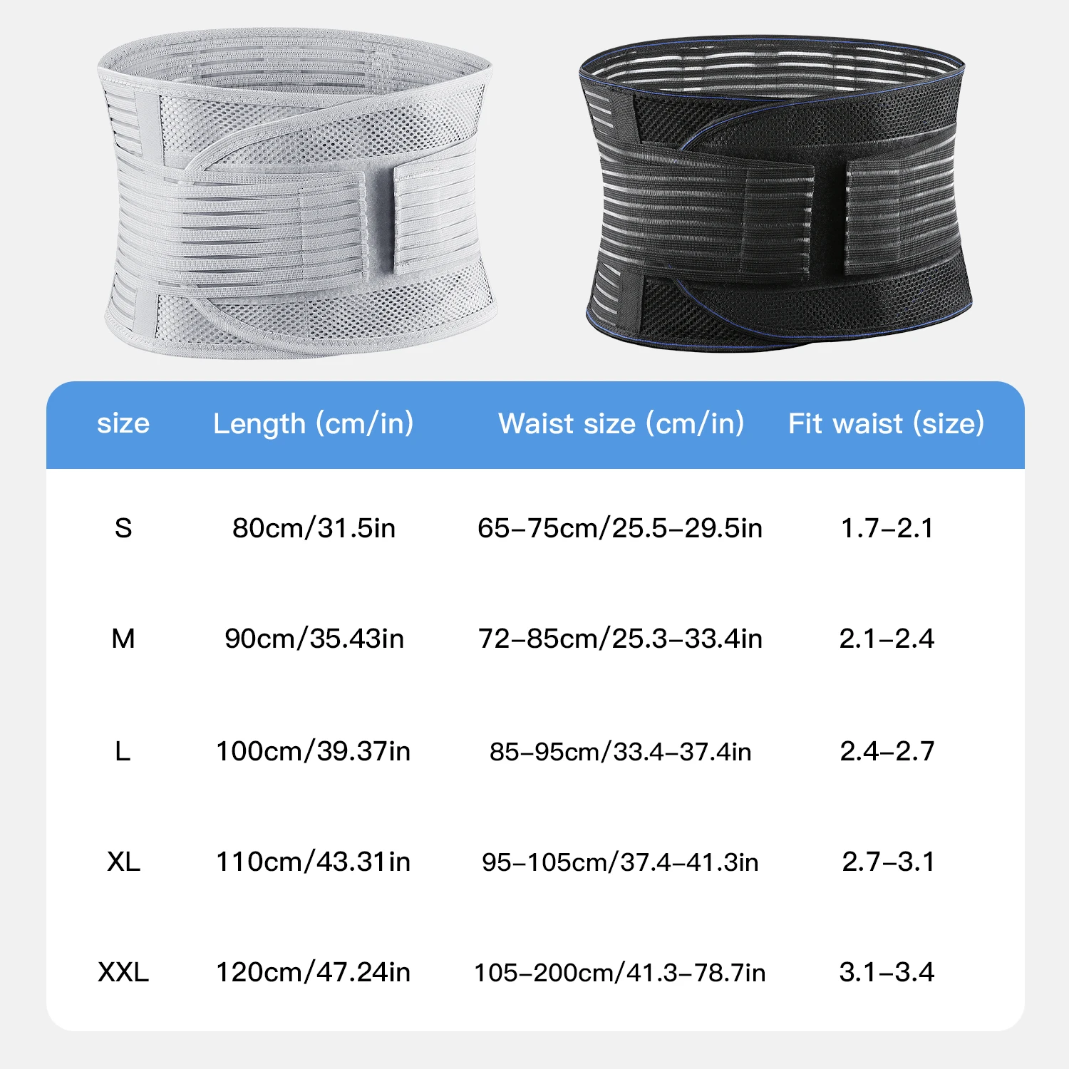 Waist Belt, Fitness And Sports Fixed Belt, Steel Plate Support, Waist Circumference, Abdominal Compression, Summer Thin