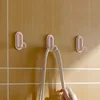 Punch-free Metal Hook Strong Viscose Adhesive Hook Load-bearing Door Back Wall Bathroom Kitchen Key Seamless Nail Clothes Hanger 3