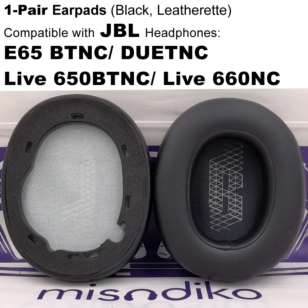 Misodiko Ear Pads For Jbl E65 Btnc, Duet Nc, Live 650btnc, Headphones - Protective Sleeve - AliExpress