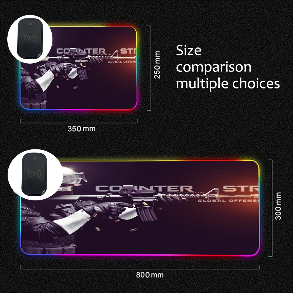 

MRGLZY Wireless Charging Mouse Pad Is Suitable for Mobile Phones Suitable for Samsung S9 Iphone Gamer Legend Pad Gaming Computer
