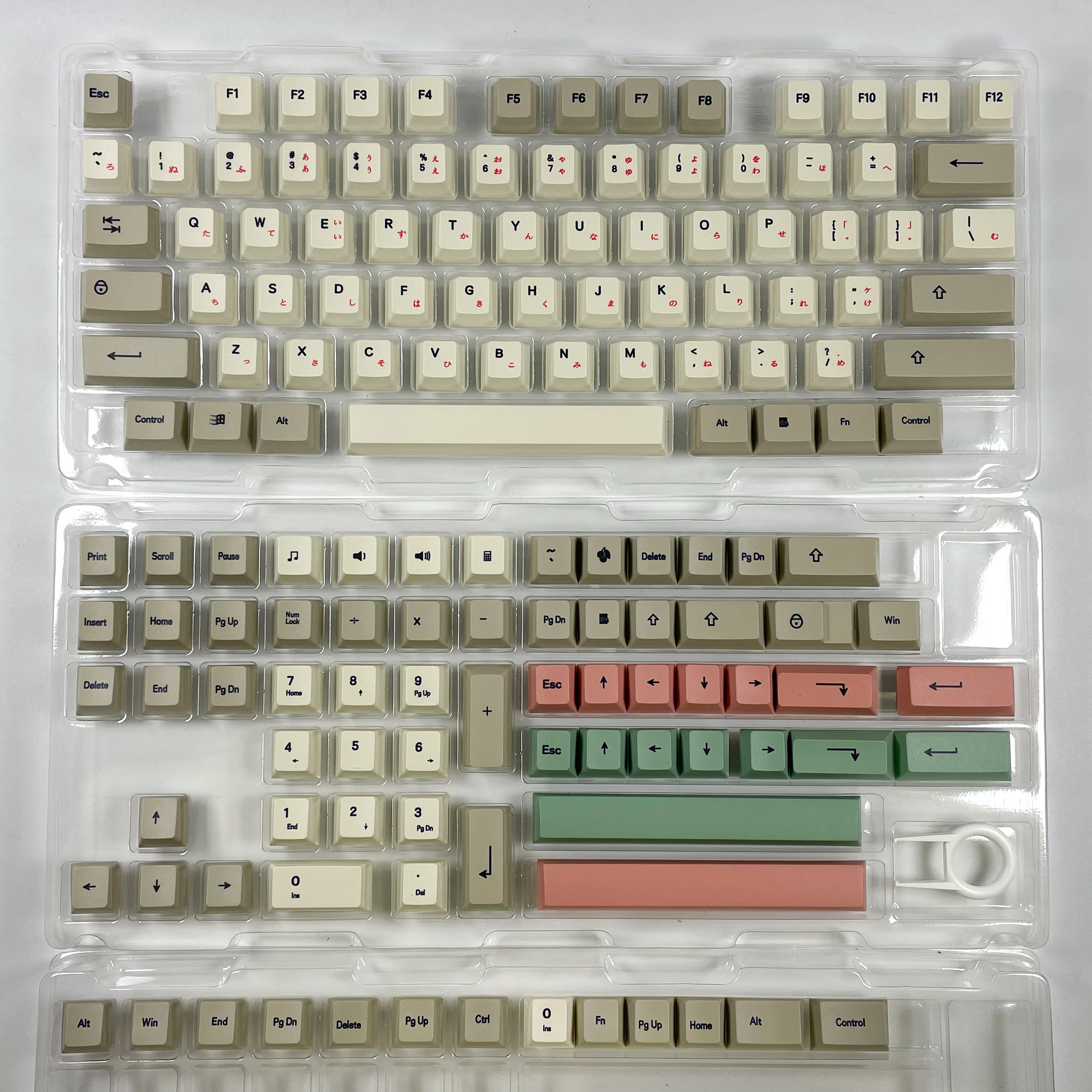 Gmk 9009 Keycaps Cereja Pbt Inglês Coreano Russo Japonês Keycap Dye Sub para Teclado Mecânico 61 75 82 Kit de Teclado 100 Teclas - Imagem 3