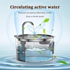 Cat Water Fountain 304 Stainless Steel Water Fountain 108oz Ultra-quiet Water Pump Automatic Water Dispenser for Cat and Puppies 5