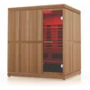 4-Person Home Infrared Sauna, Near & Far Infrared, 4.5kW Conventional Sauna Heater, 170° in Under 1-Hour, Premium Cedar, Sauna 1