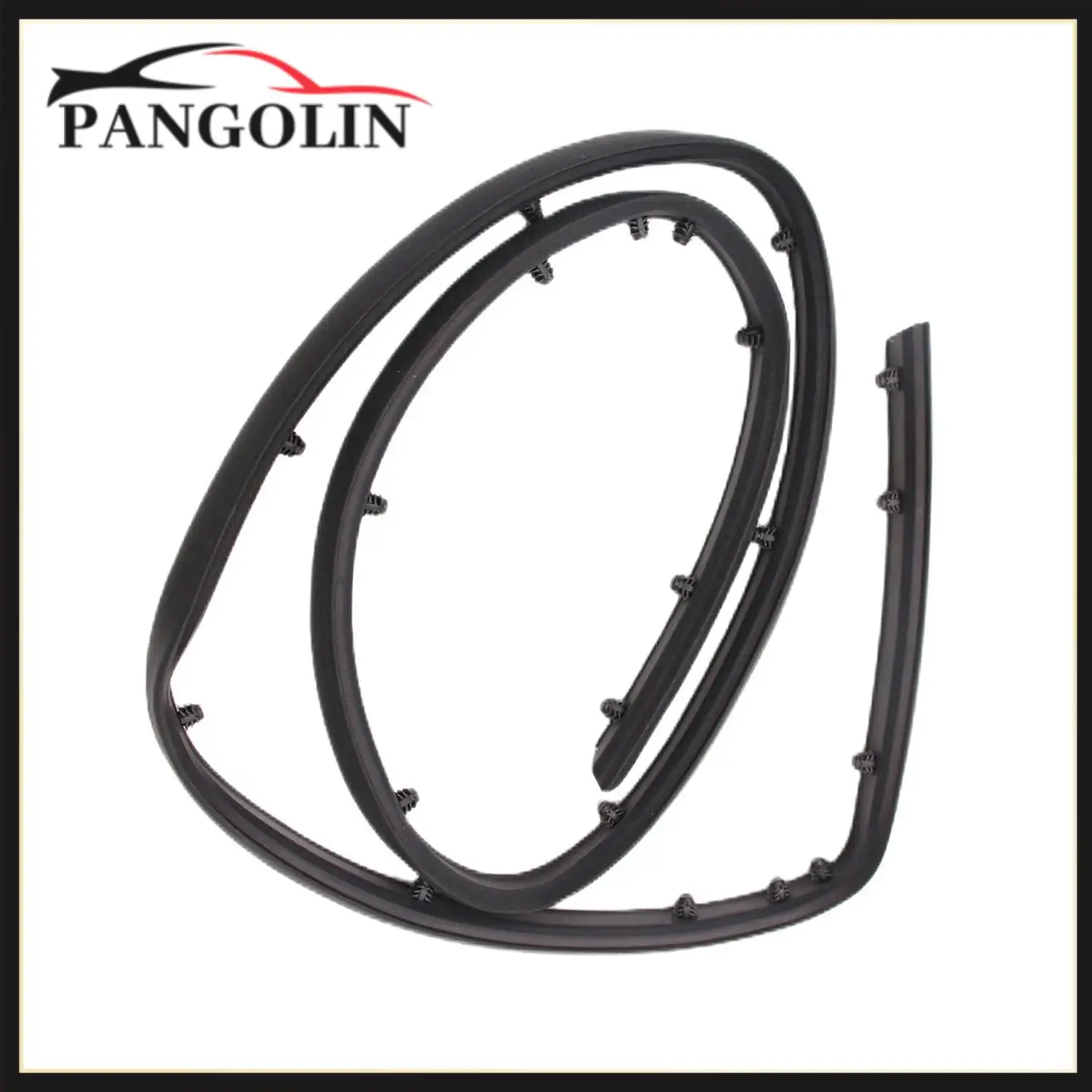 Front Bumper Shield Rubber Seal Strip Trim For 2012- Hyundai Accent Sedan Exterior Parts Styling Mouldings