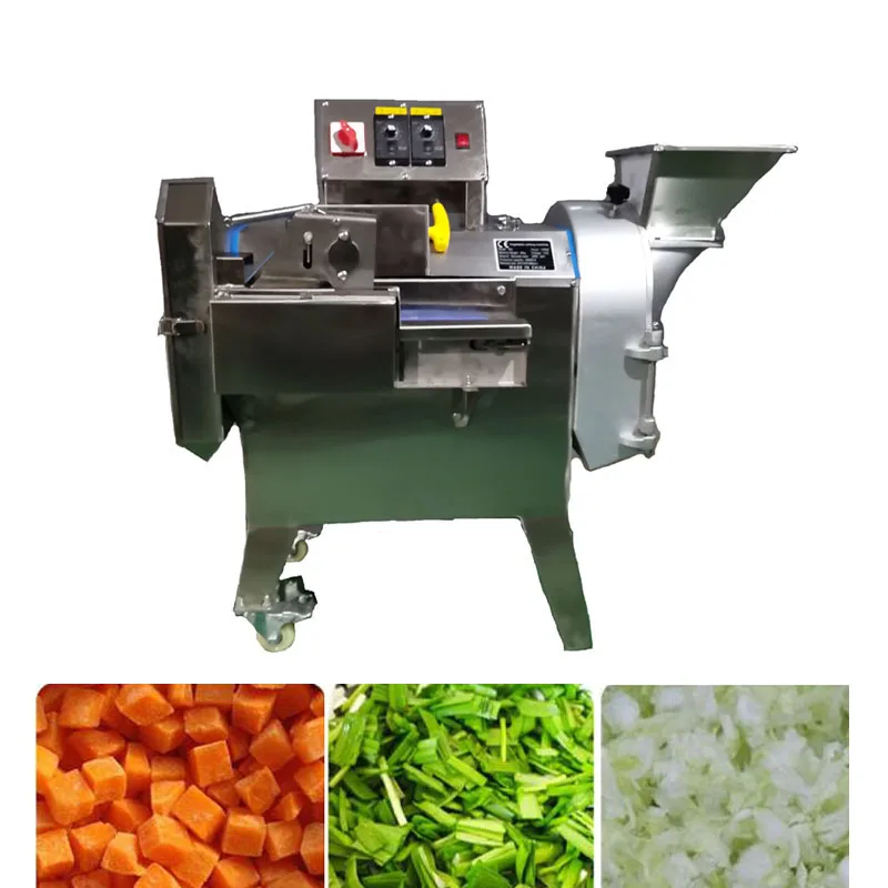High Efficiency Commercial Restaurant Vegetable Cutter Electric Potato