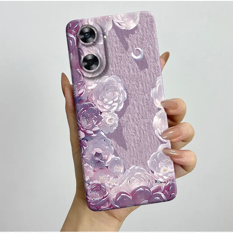 Aesthetic Flowers Silicone Soft Protective Phone Case