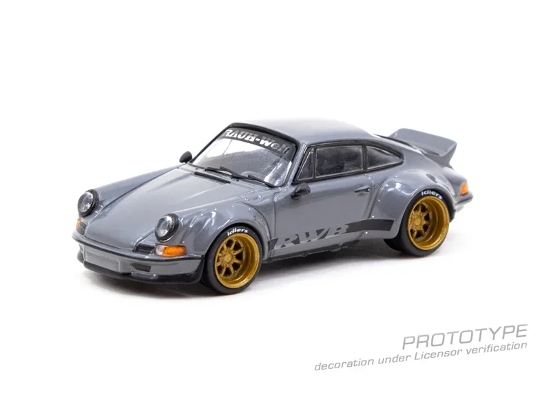 

Tarmac работает 1:64 RWB Backdate серая коллекция литых моделей автомобилей