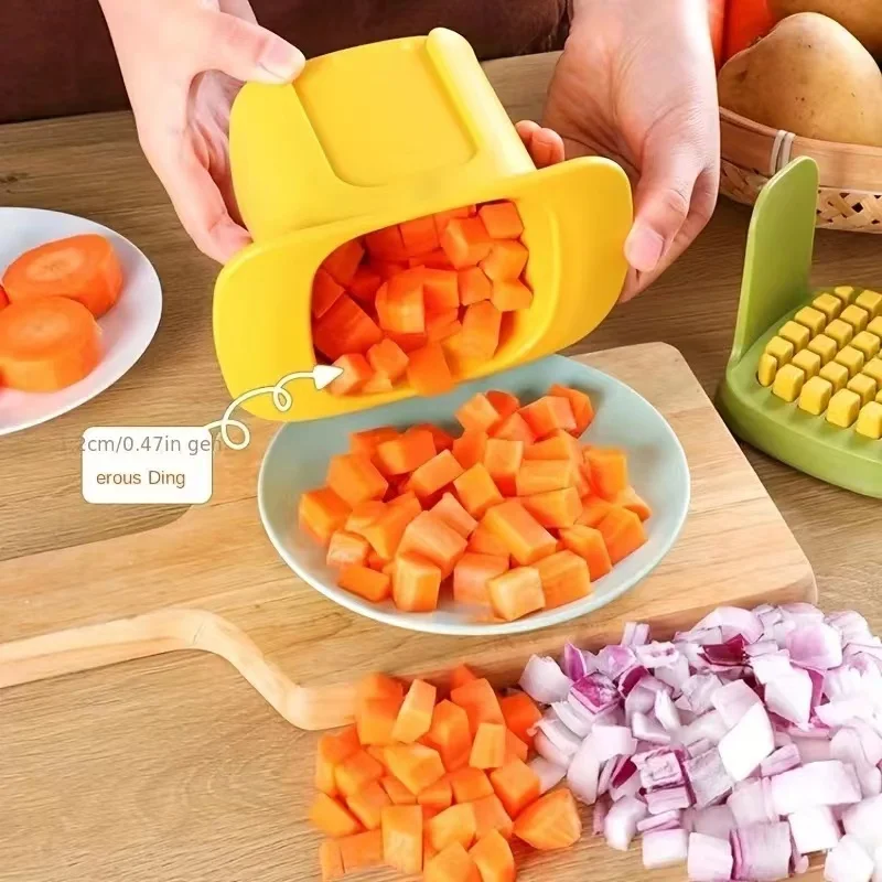 Plastic Orange and Black 5 In 1 Nicer Dicer Chopper, For Home