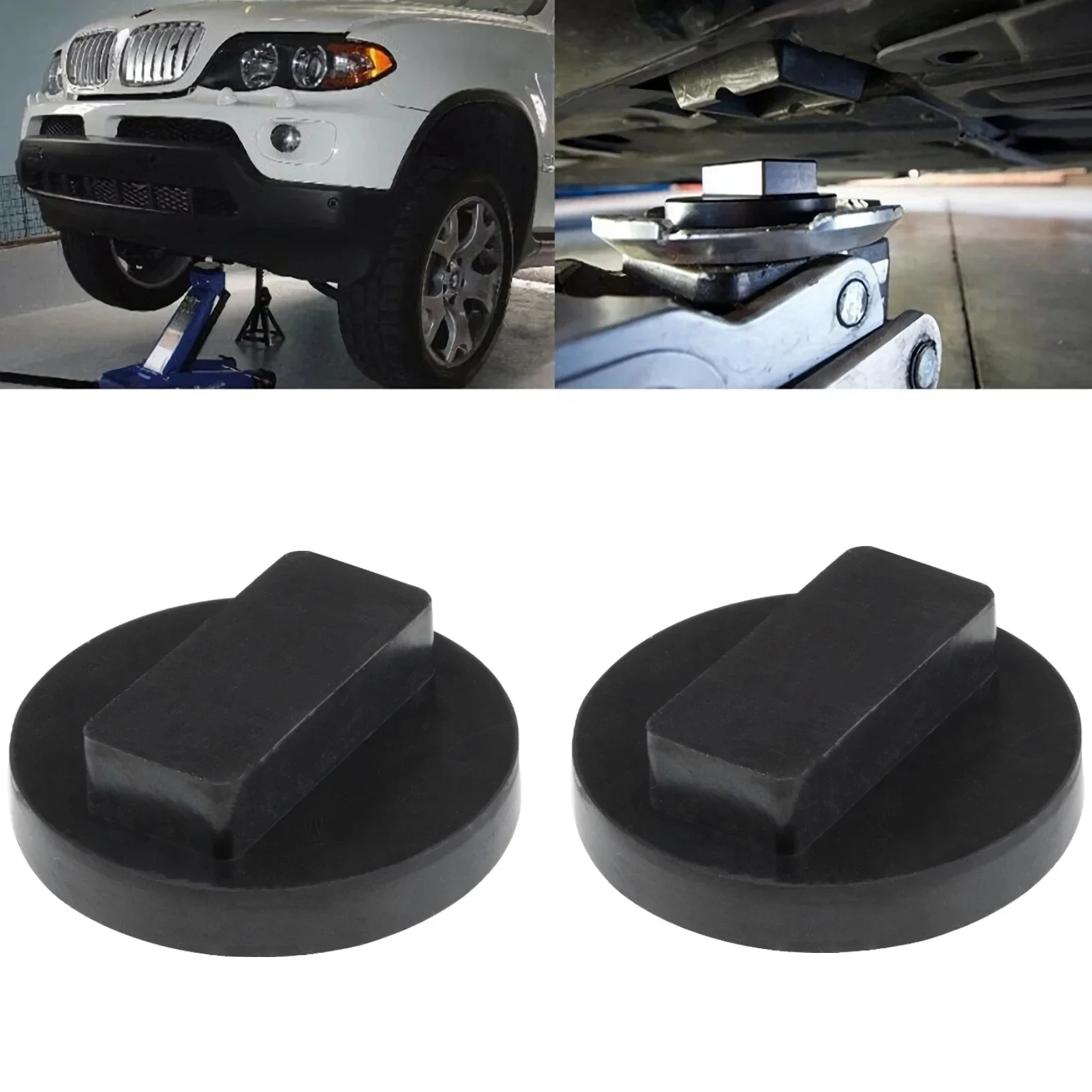 Car Lift Jack Stand Rubber Pads Frame Protector Adapter 1/2/3/4PCS Floor Slotted for BMW 3 4 5 Series