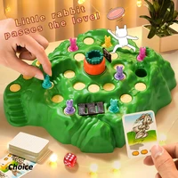 9Pcs New Rabbit Trap Puzzle Toy Children's Dual Play Multiplayer Board Game Competition Parent Child Interactive Strategy Game 1