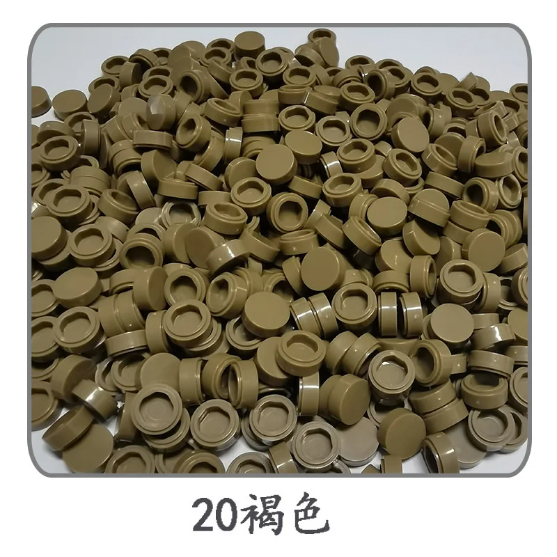 500-Piece Round Tile Set for Mosaic Art and Creative Building